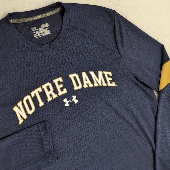 Under Armour Other - NEW University of Notre Dame Under Armour Official Protect The House Blue